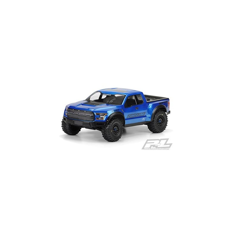 2017 Ford F-150 Raptor True Scale Clear Body (Sin Pintar) para Slash 2wd, Slash 4x4 y SC10