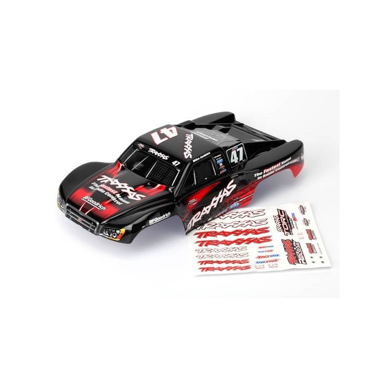 Carroceria Traxxas Slash 1/16 Mike Jenkins 47 TRX7085