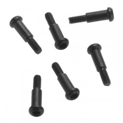 Tornillo de hombro Axial M2.5x6x12mm (negro) (6pcs) AXIC1490