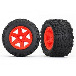 Ruedas completas Traxxas naranjas (2pcs) TRX8672A