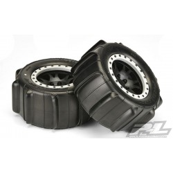 Sling Shot 4.3 Pro-Loc Sand Tires (2) Mounted on Impulse Pro-Loc Black Wheels