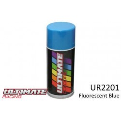 Spray Ultimate Racing para lexan Fluorescent Azul 150ml UR2201