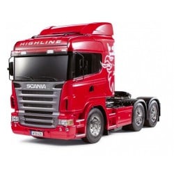 Camión RC Tamiya 1:14 RC SCANIA R620 6x4 Highline Kit 56323