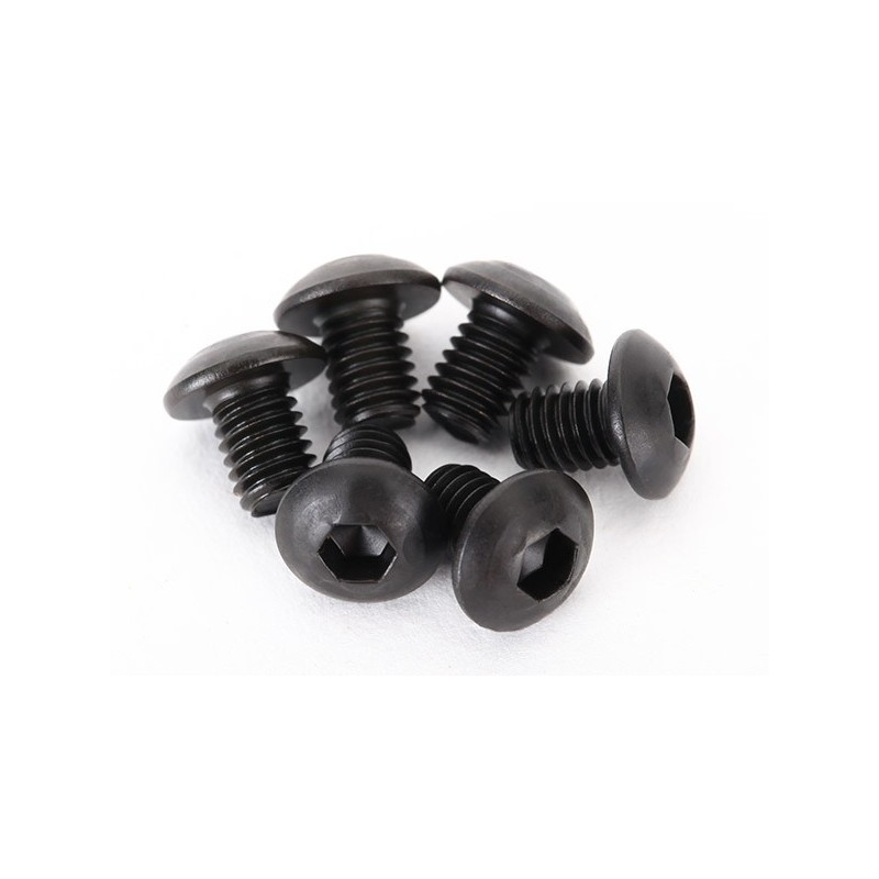 Tornillos Traxxas cabeza de botón de 3x4mm hexagonal (6pcs) TRX2515