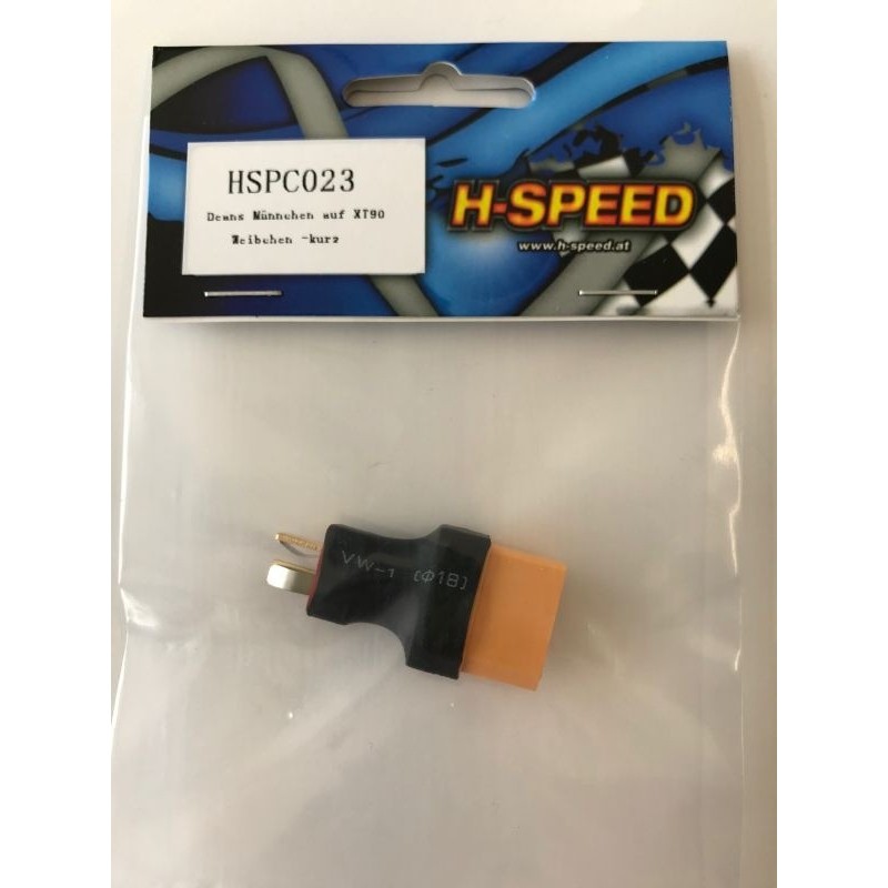 Adaptador XT90 Hembra a T-Dean Macho HSPC023