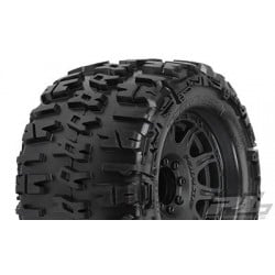 Ruedas completas Pro-Line Trencher X MX38 3.8" con llantas Raid 8x32 en negro M2 (2pcs) PR1184-10