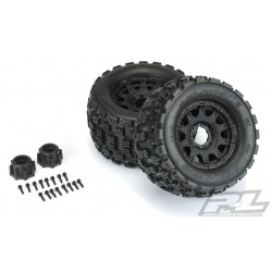 Ruedas montadas Pro-line Badlands MX38 3.8 pulgadas All Terrain (2pcs) PRO1012710