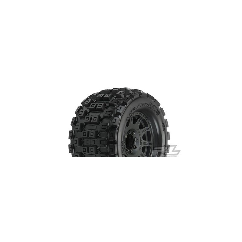 Ruedas montadas Pro-line Badlands MX38 3.8 pulgadas All Terrain (2pcs) PRO1012710