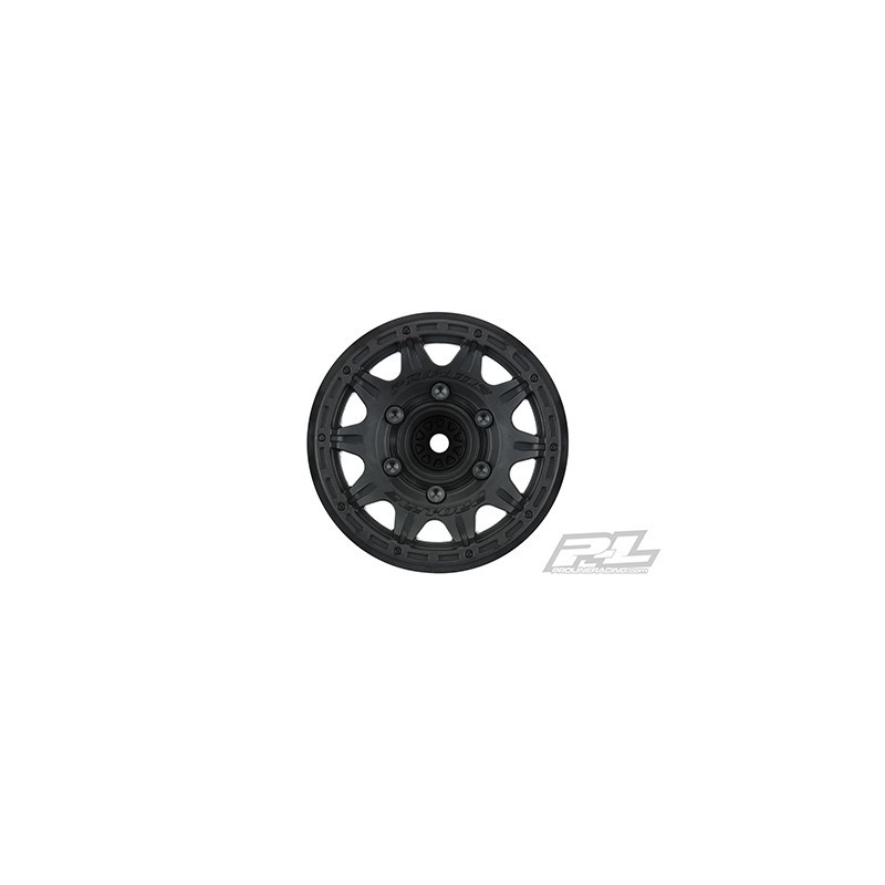 Llantas Pro-Line hexagonales extraíbles Raid de 2.8 "negras (2pcs) PRO277403