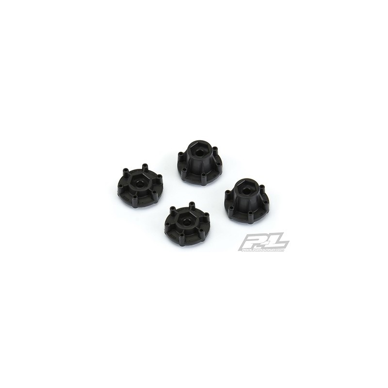 Adaptadores hexagonales Pro-line de 6x30 a 12 mm estrecho - ancho (4pcs) PRO633500