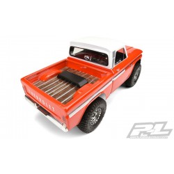 1966 Chevrolet C-10 Clear Body (Cab Only) for SCX10 Trail Honcho