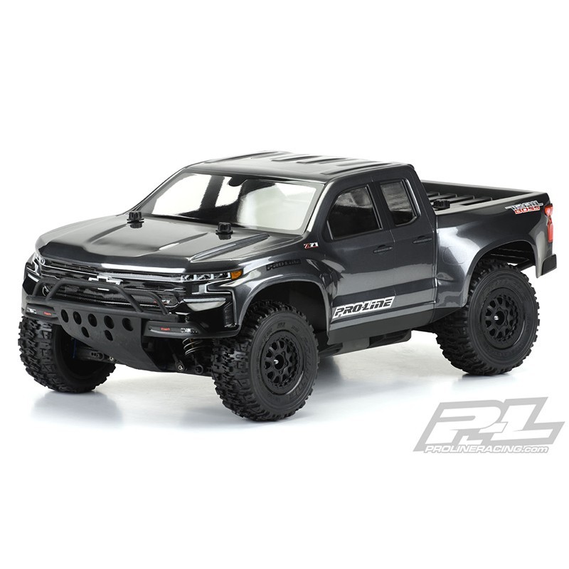 Carroceria 2019 Chevy Silverado Z71 Trail Boss True Scale (Sin Pintar) para Slash 2wd, Slash 4x4 y PRO-Fusion SC 4x4