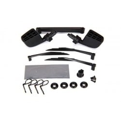 Espejos laterales Traxxas TRX-4 Mercedes-Benz G500 negros TRX8817