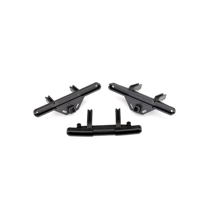 Soportes de parachoques Traxxas delantero y trasero (offset) TRX8067X