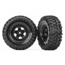 Ruedas Traxxas TRX-4 Sport Canyon Trail 1.9" (negras (2) TRX8179