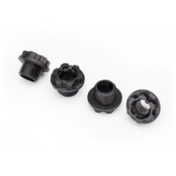 Tuerca de eje corto Traxxas (4pcs) para TRX-4 TRX8886