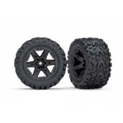 Neumáticos premontados Traxxas Talon EXT de 2,8" con llantas RXT (2) (negro) TRX6773