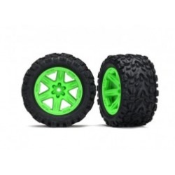 Neumáticos premontados Traxxas Talon EXT TSM de 2,8" con ruedas RXT (2) (verde) TRX6773G