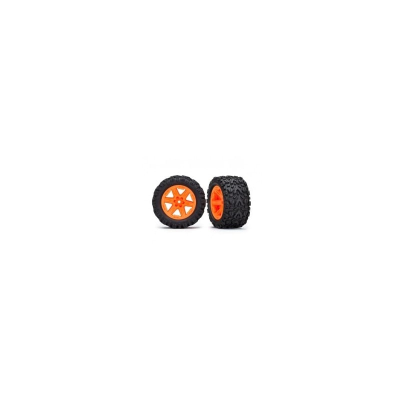 Ruedas Traxxas Talon EXT TSM de 2,8" naranja (2pcs) TRX6773A