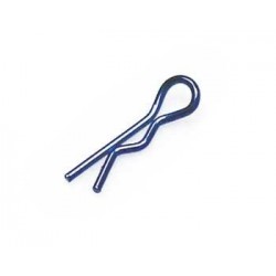 Clips para coches 1/8 azul metalico (10pcs)