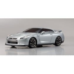 Carrocería Autoscale Mini-z Nissan Skyline GT-R R35 Ultimate silver Narrow RM 94MM MZP152S