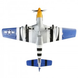 Avión E-Flite P-51D Mustang 1.5m Smart BNF Basic con AS3X y SAFE Select EFL01250