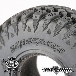 Neumáticos Pit Bull Braven Berserker 1.9 Scale Tires Alien Kompound con Espumas (2pcs) PB9017AK