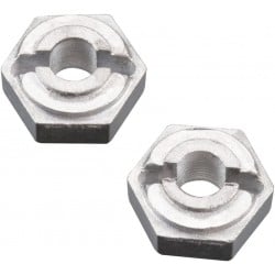 Hexágonos de rueda Arrma de 12mm de aleación fundida (2pcs) AR330132