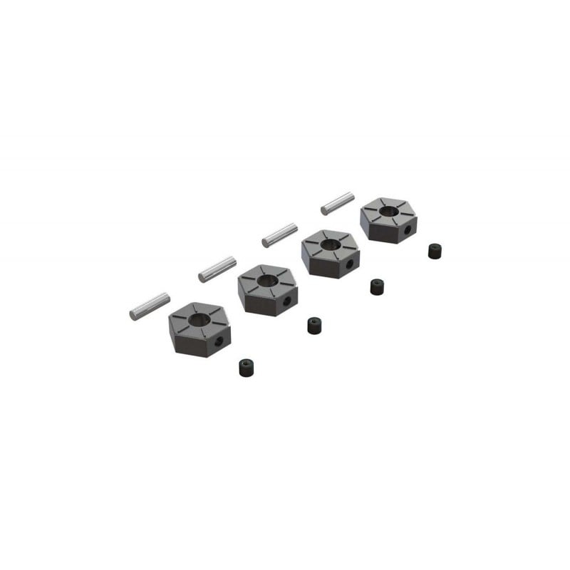 Hexágonos Arrma Metálicos 12mm (4pcs) AR310816