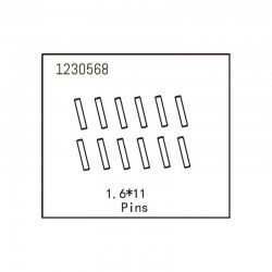 Pines Absima 1.6X11 (12pcs) 1230568