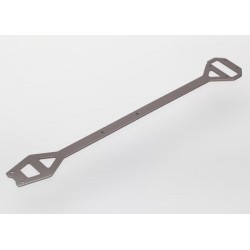 Soporte de chasis Traxxas aluminio 6061-T6 (titanio oscuro anodizado) TRX6421