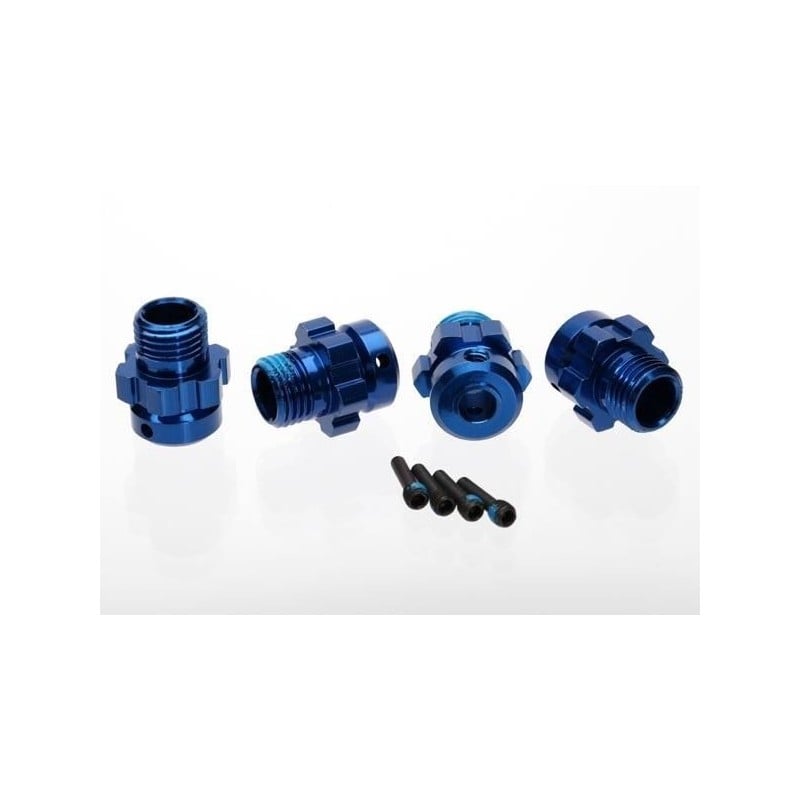 Hexágonos de rueda Traxxas estriado, 17mm (4pcs) TRX6469