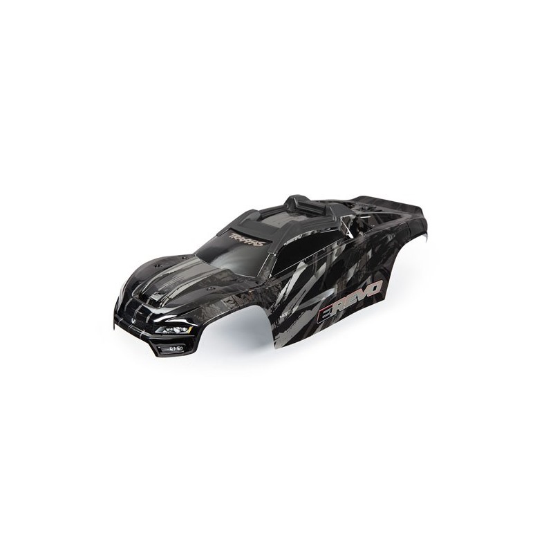 Carrocería Traxxas E-Revo Color Negro TRX8611R