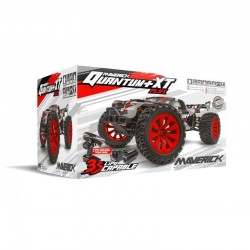 Maverick Quantum Plus XT Flux 3S 1/10 4WD Stadium Truck Rojo MV150301