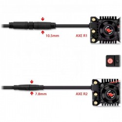 Cables extendidos Hobbywing AXE R2 300mm