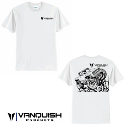 Camisetas Vanquish Products VS4-10 Origin blancas