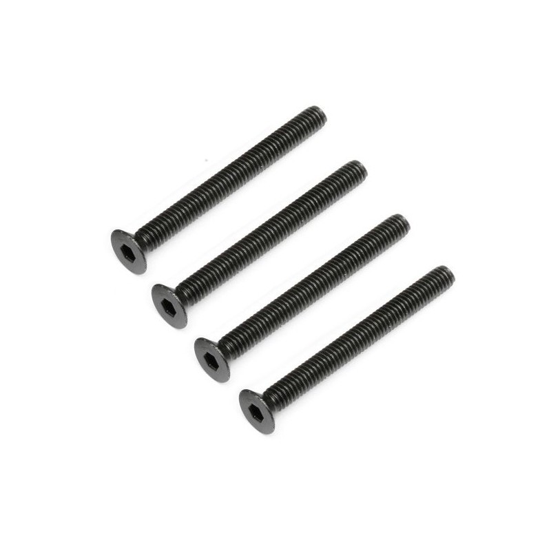 Tornillo hexagonal Arrma de cabeza cónica 4x40mm (4pcs) AR722440