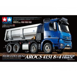 Camión RC Tamiya 1:14 MB Arocs 4151 Tipper Truck 8x4 56366