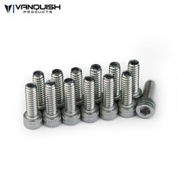 Bujes centrales de aluminio Negro Anodizado Vanquish (2pcs) VPS07720