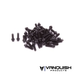 Kit de tornillos negros para ruedas GR8 Vanquish Hexagonal VPS05003