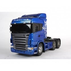 Camión RC Tamiya 1:14 Scania R620 6x4 Edición Limitada Azul 56327