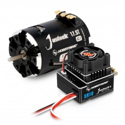 Combo Hobbywing XR10 Xerun Justock G3 17.5T Sensored Brushless 2450kV para 1:10 HW38020321