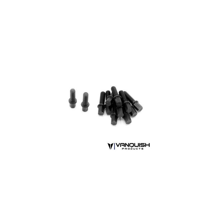 Kit de tornillos negros para ruedas SLW Vanquish (Largos) VPS01705