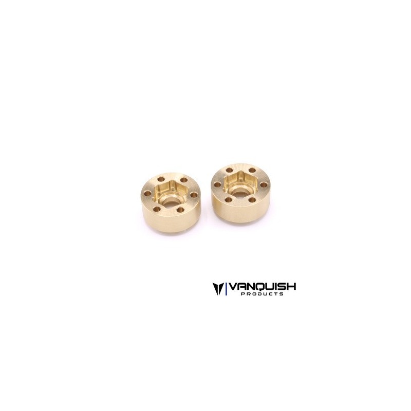 Hexágonos de rueda de latón SLW 350 Vanquish (2pcs) VPS01302