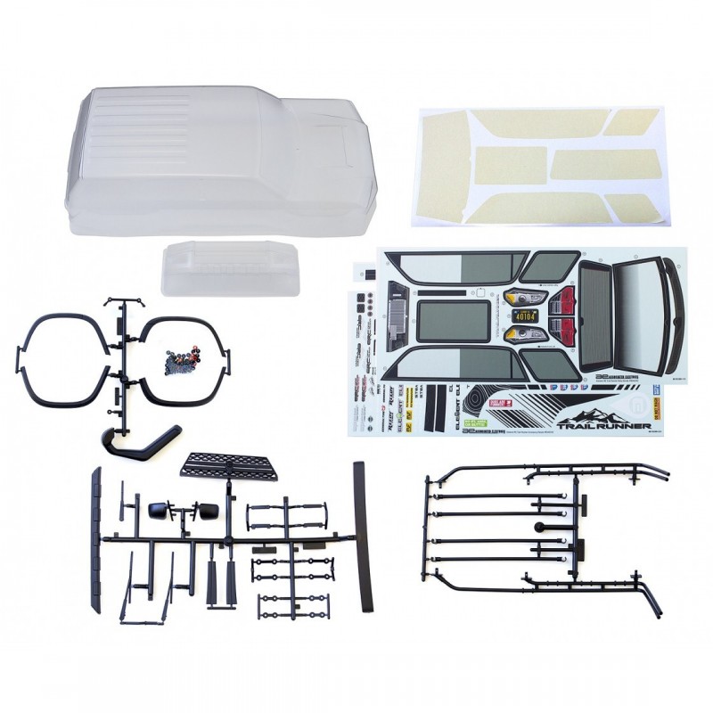 Carrocería transparente con accesorios Element RC Trailrunner AE42241