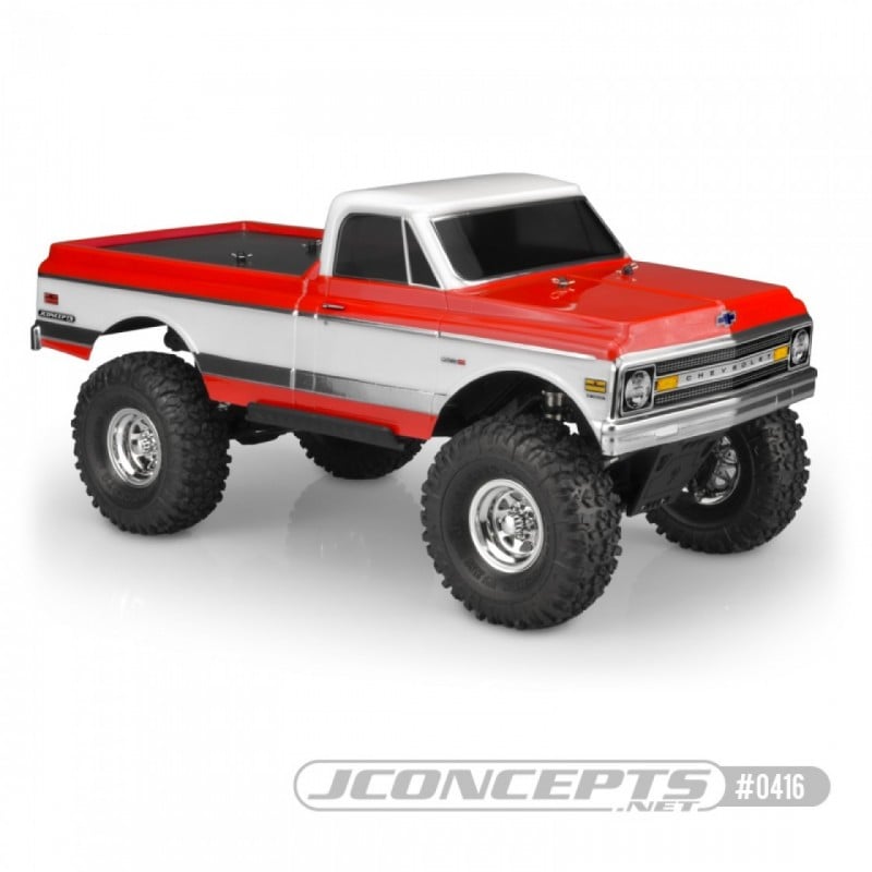 Carroceria JConcepts 1970 Chevy C10 Rock Crawler Body Transparente 12.3" JCO0416