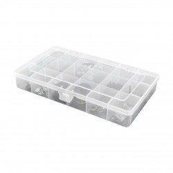 Caja clasificadora robitronic 18 compartimentos fija 210x119x34,5mm