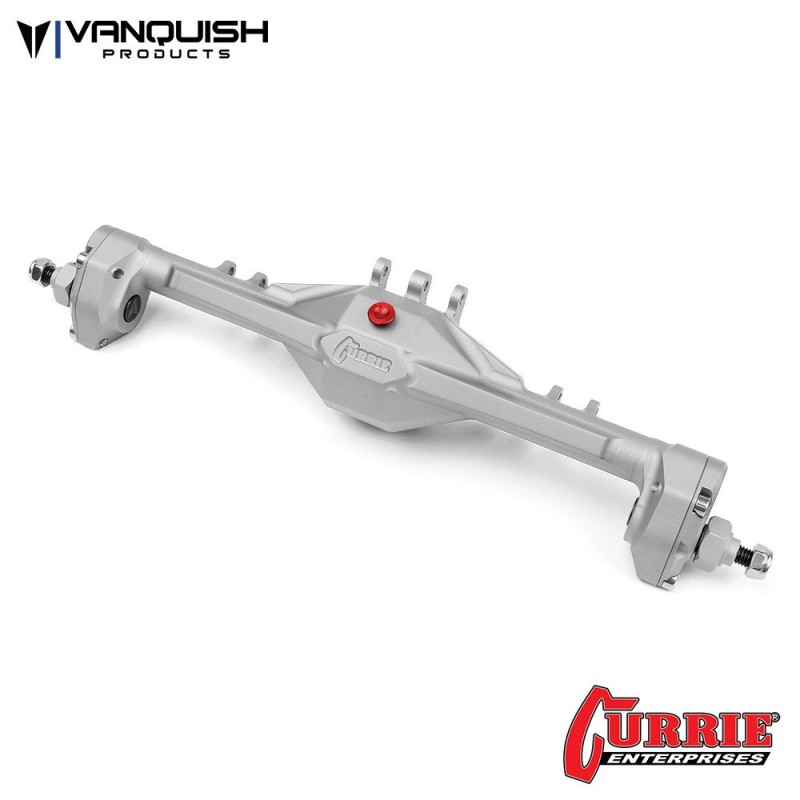 Eje trasero con pórticos Vanquish F9 SCX10-II clear adonizado VPS08361