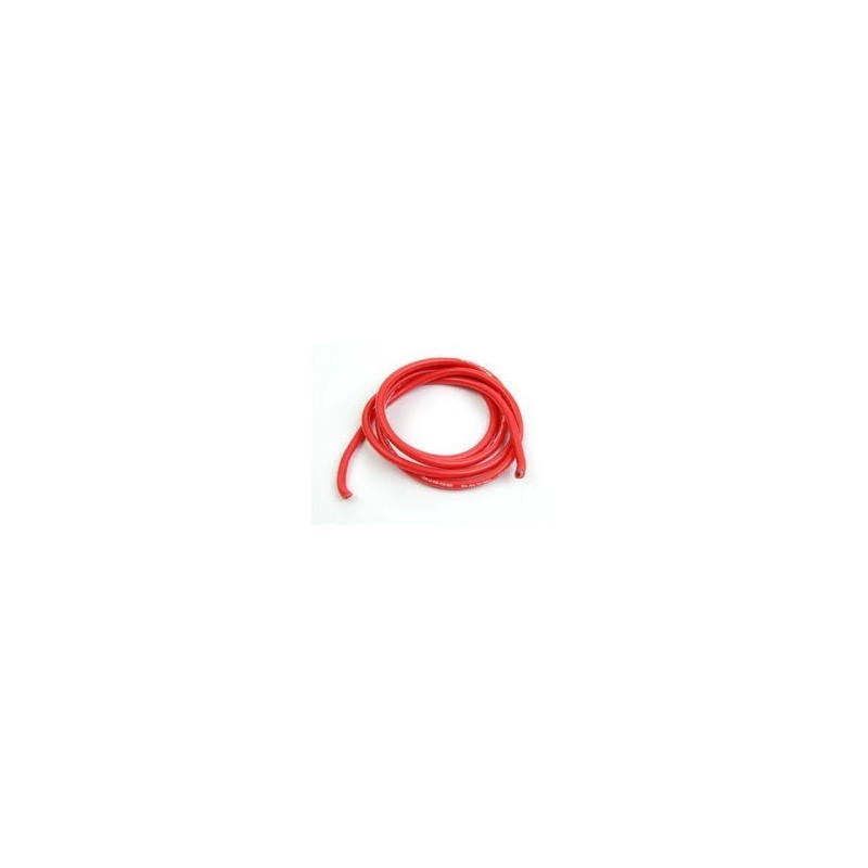 Cable de silicona 12AWG Rojo 1Metro WR1M