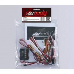 Juego de luces LED Killerbody con 8 LED, incluida la caja del controlador KB48100